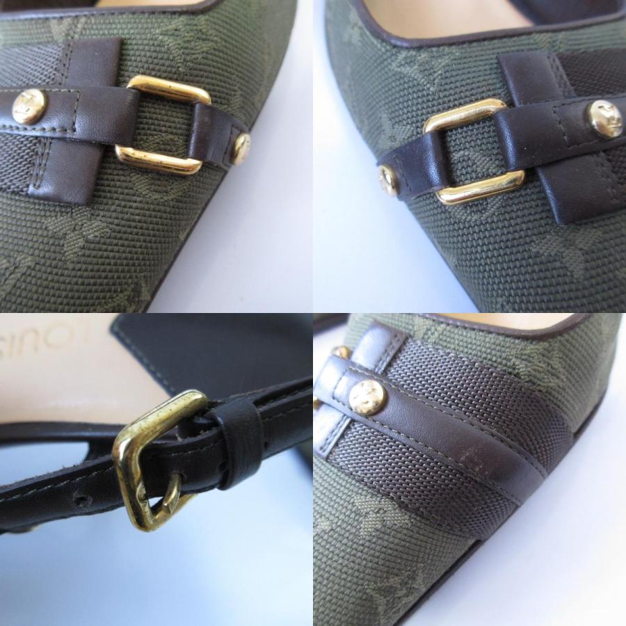 LOUIS VUITTON 美品 ルイヴィトン モノグラムミニ ハイヒール