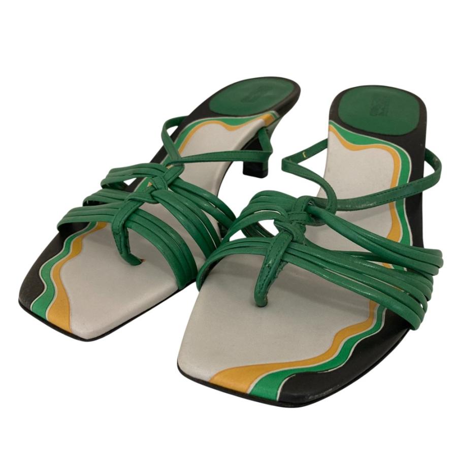 サルヴァトーレ フェラガモ サンダル ミュール ヴァラリボン 23cm 楽天