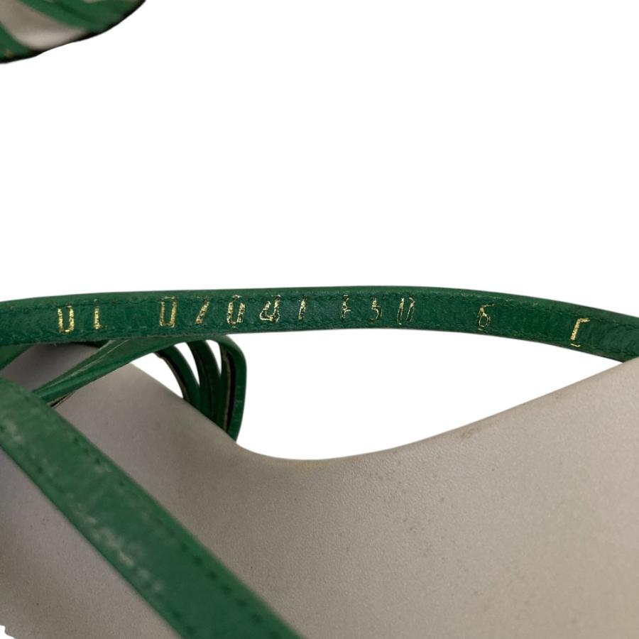 美品 Salvatore Ferragamo サルヴァトーレフェラガモ スクエアトゥ