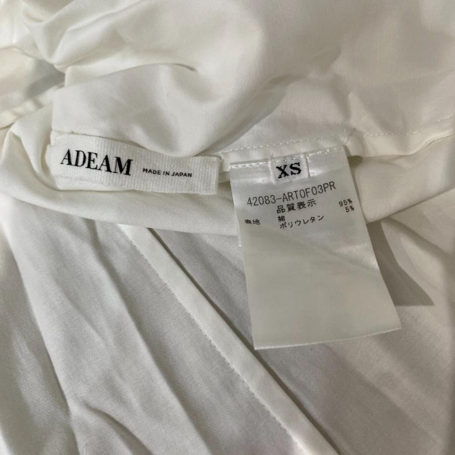 美品 ADEAM アディアム フォクシー Tulip Top チューリップ トップ ブラウス 42083 サイズXS ホワイト レディース 古着 中古 USED ADEAM（アディアム） 美品 フォクシー Tulip Top チューリップ トップ