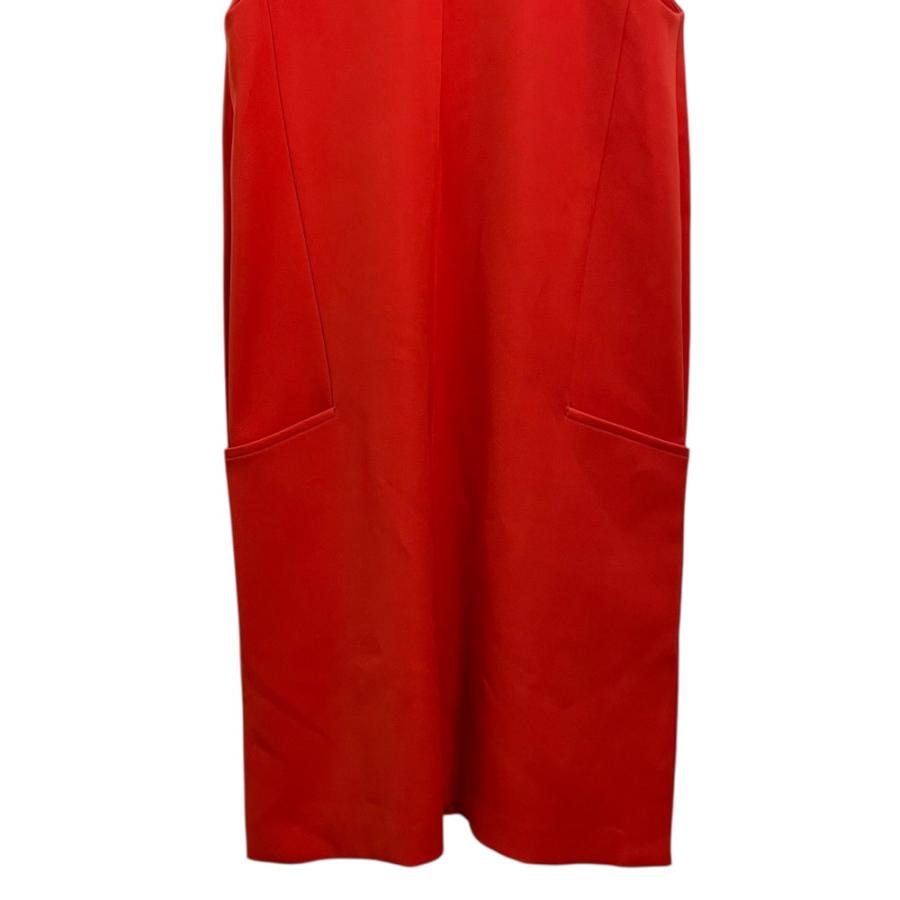 YOKO CHAN ノースリーブひざ丈ドレス ヨーコチャン YOKO CHAN ワンピース ひざ丈 ノースリーブ パール