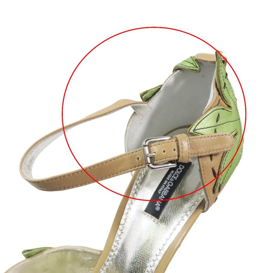 希少 ドルガバ アンクルストラップ パンプス DOLCE&GABBANA DOLCE&GABBANA 未使用 ドルチェ＆ガッバーナ パンプス