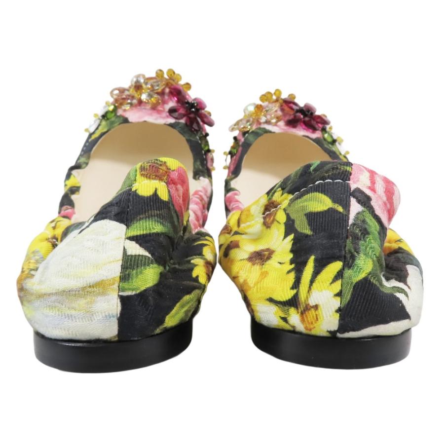 DOLCE&GABBANA 未使用 ドルチェ＆ガッバーナ フラット バレエシューズ 
