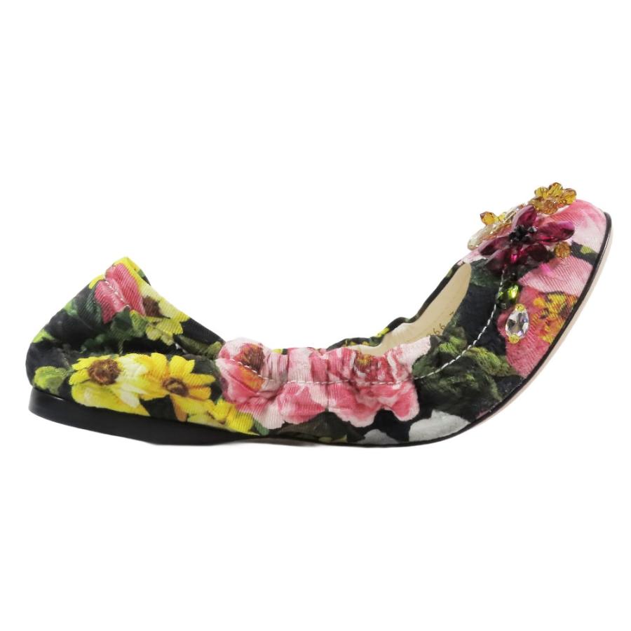 新品未使用】DOLCE&GABBANA フラワービジューサンダル 【公式通販】