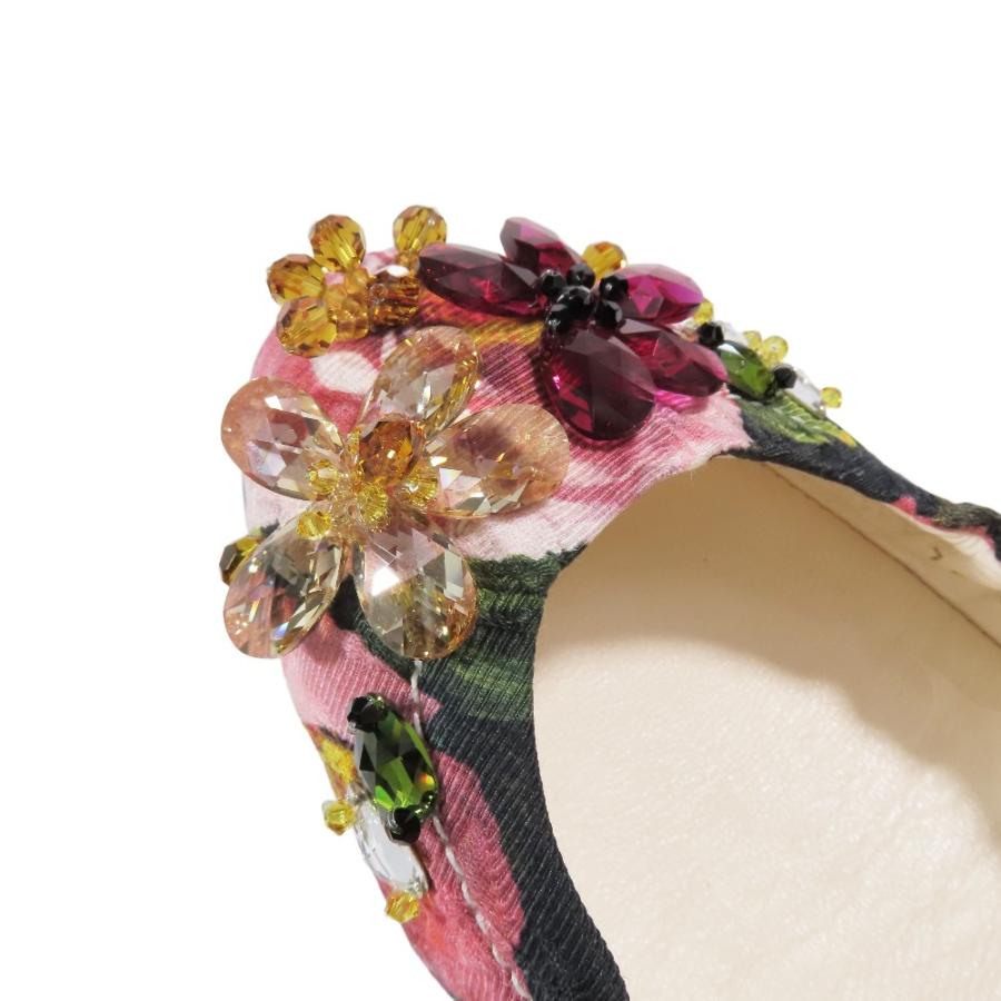 【新品未使用】DOLCE&GABBANA フラワービジューサンダル 新品未使用】DOLCE&GABBANA フラワービジューサンダル 【公式通販】