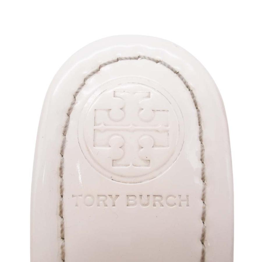TORY BURCH 良品 トリーバーチ ロゴ トングサンダル パテント