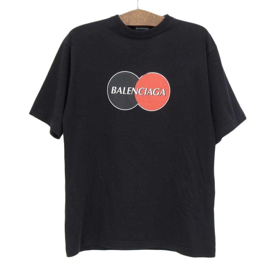 BALENCIAGA（バレンシアガ） 美品 コットン ロゴプリント Tシャツ 