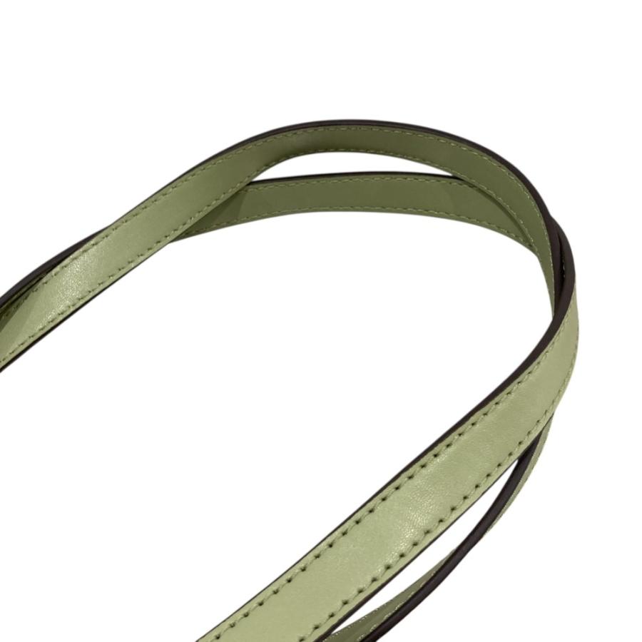 MICHAEL KORSマイケルコース MKトートバッグ グリーン PVCレザー MICHAEL KORS（マイケルコース） 新品同様 24SS MICHAEL KORS PVC