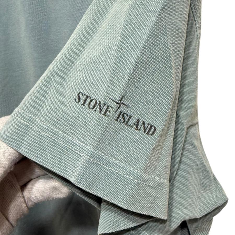 STONE ISLAND（ストーン アイランド） 半袖 鹿の子Tシャツ カットソー 