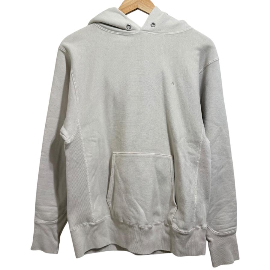美品 22SS ATON エイトン NATURAL DYE URAKE HOODIE プルオーバー パーカー オーバーサイズ 02 ライトベージュ レディース 古着 中古 USED ATON（エイトン） 美品 22SS ATON NATURAL DYE URAKE HOODIE プル