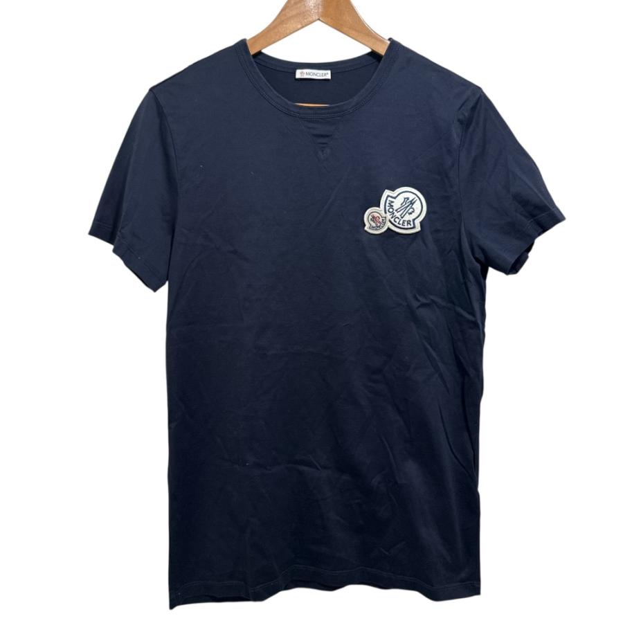 MONCLER 美品 モンクレール 半袖 ロゴワッペン Tシャツ