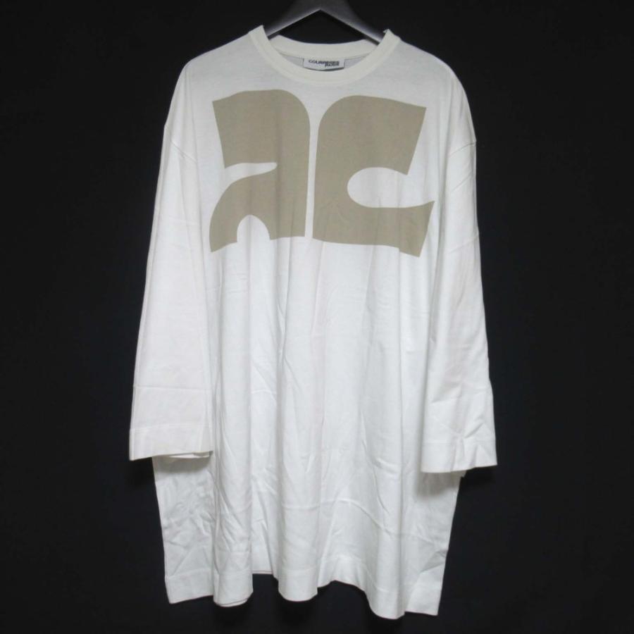 courreges 美品 クリーニング済 Courreges クレージュ ロゴプリント  