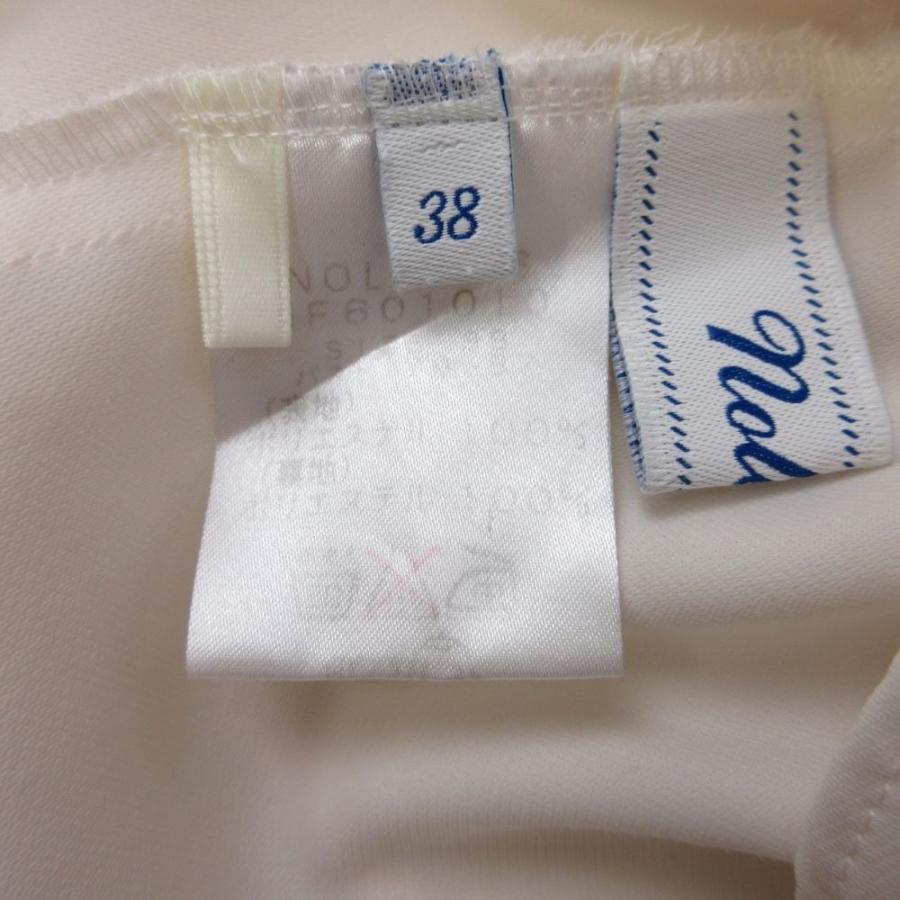 NOLLEY'S 美品 ノーリーズ プルオーバー ブラウス 長袖 シフォン