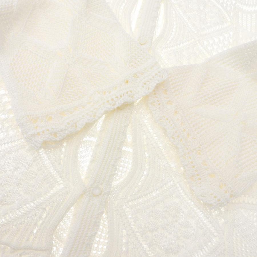 新品同様 24SS Mame Kurogouchi マメクロゴウチ Cotton Lace Knitted