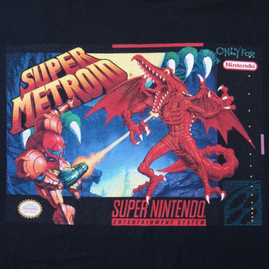 良品 SUPER METROID スーパーメトロイド 任天堂 Tシャツ カットソー
