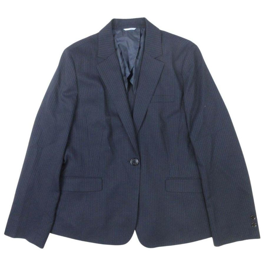 タグ付き アンカーウーマン パーソンズ フォーマル スカートスーツ 13号 紺 美品 ANCHOR WOMAN PERSON'S アンカーウーマン パーソンズ