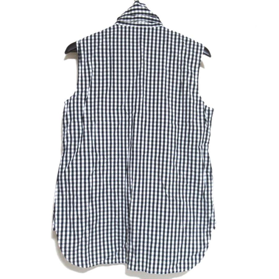 美品 23SS MADISON BLUE マディソンブルー SLEEVELESS TIE BL GINGHAM