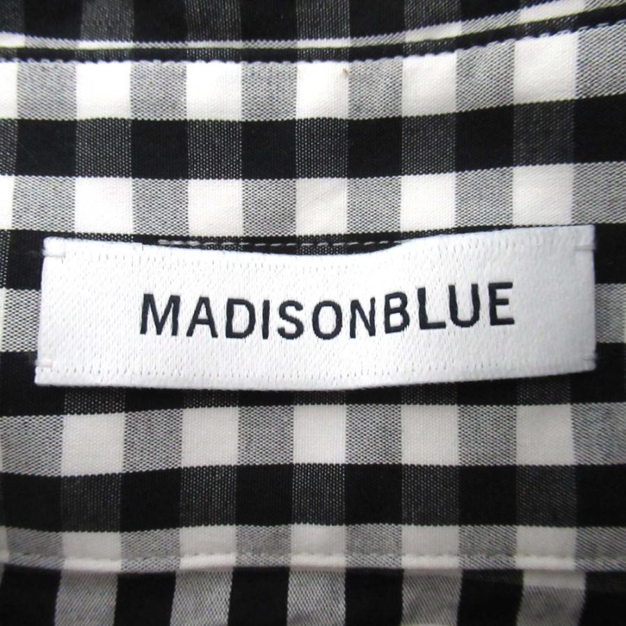 美品 23SS MADISON BLUE マディソンブルー SLEEVELESS TIE BL GINGHAM  
