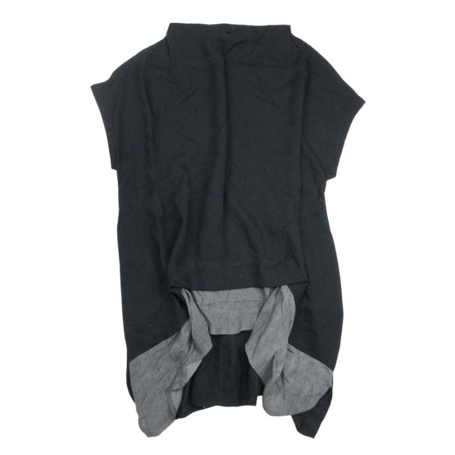 極美品⁂センソユニコ⁂メフウ⁂ロングワンピース　リネン　変形ヘム　モックネック チュニックワンピース m_mefu センソユニコ マツオインターナショナル