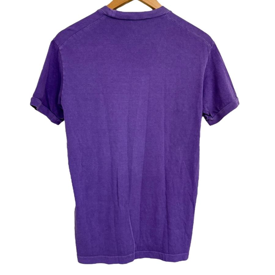 DSQUARED2 パープル Tシャツ Lサイズ DSQUARED2（ディースクエアード） 良品 半袖 クルーネック プリント T