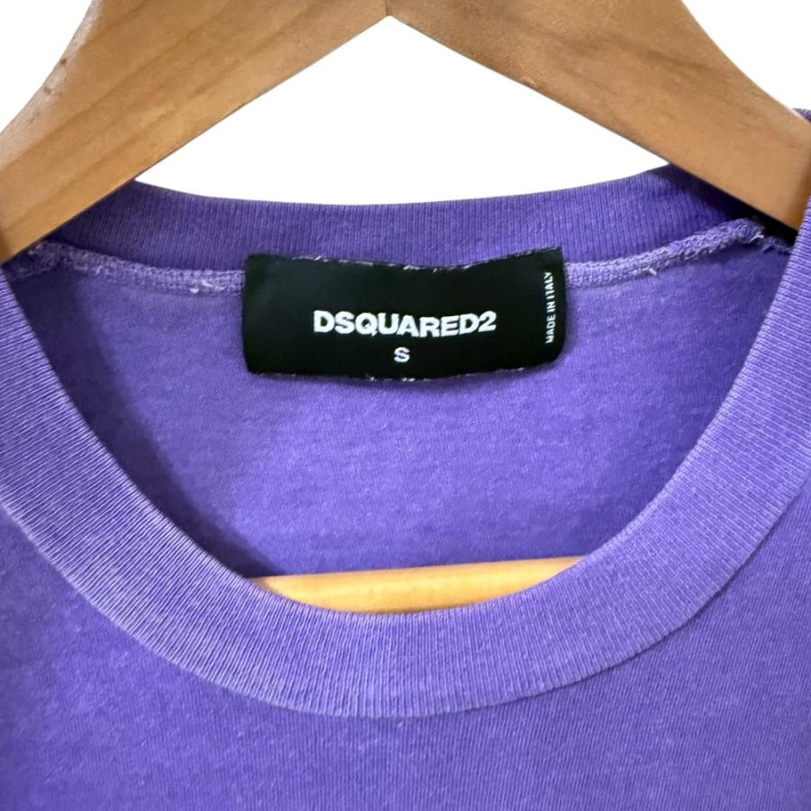 DSQUARED2（ディースクエアード） 良品 半袖 クルーネック プリント T