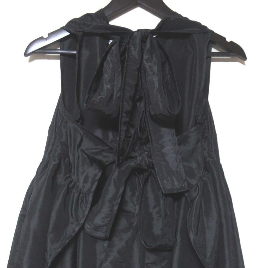 美品 CECILIE BAHNSEN セシリーバンセン ノースリーブ ひざ丈 バック
