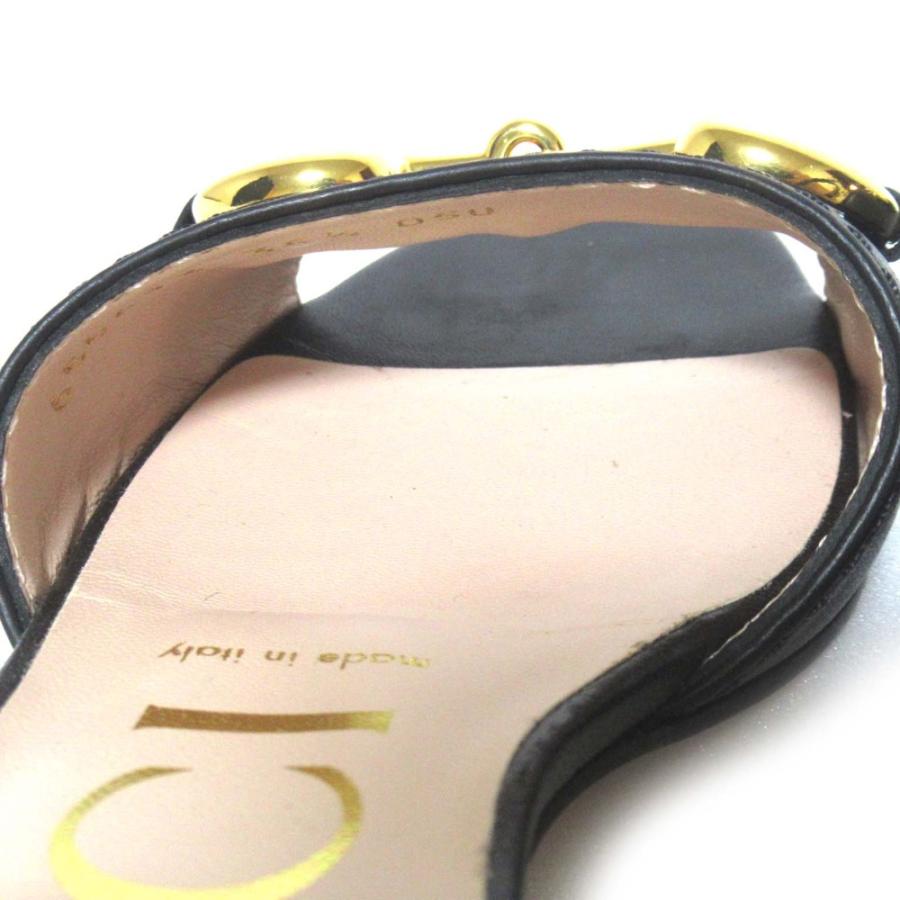 GUCCI（グッチ） 美品 レザー ホースビット アンクルストラップ