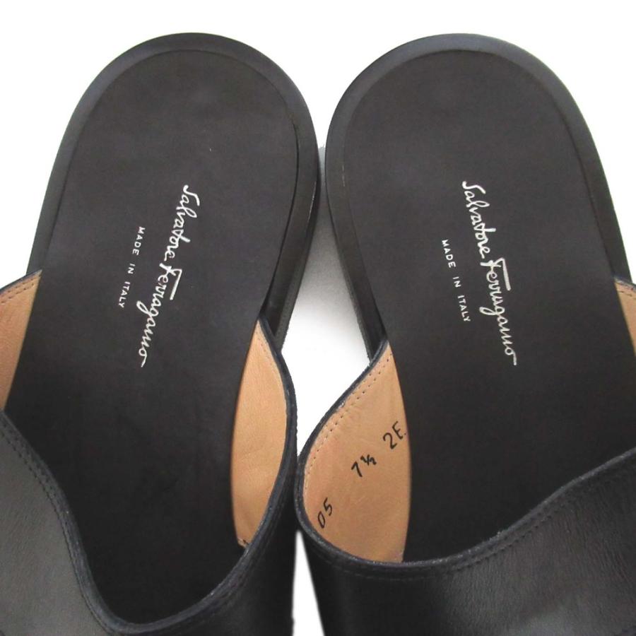 美品 Salvatore Ferragamo サルヴァトーレフェラガモ フラット トング