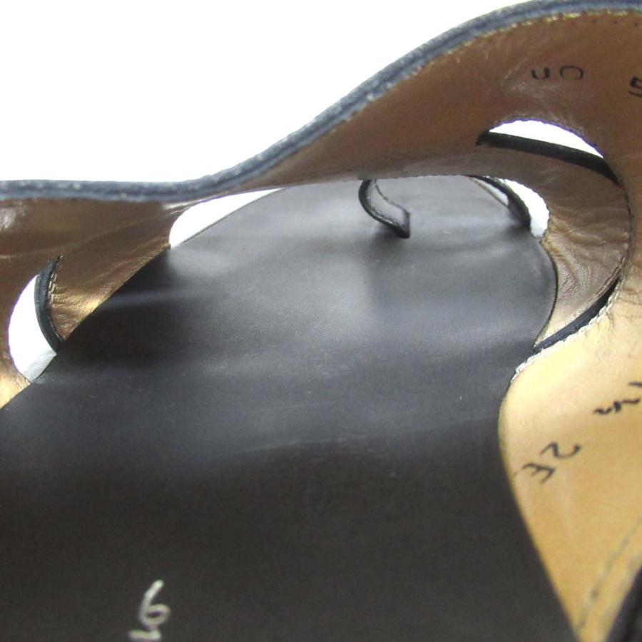 美品 Salvatore Ferragamo サルヴァトーレフェラガモ フラット トング
