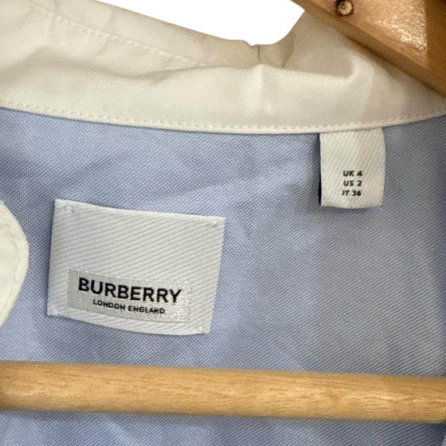 BURBERRY（バーバリー） 美品 半袖 クレリック シャツワンピース