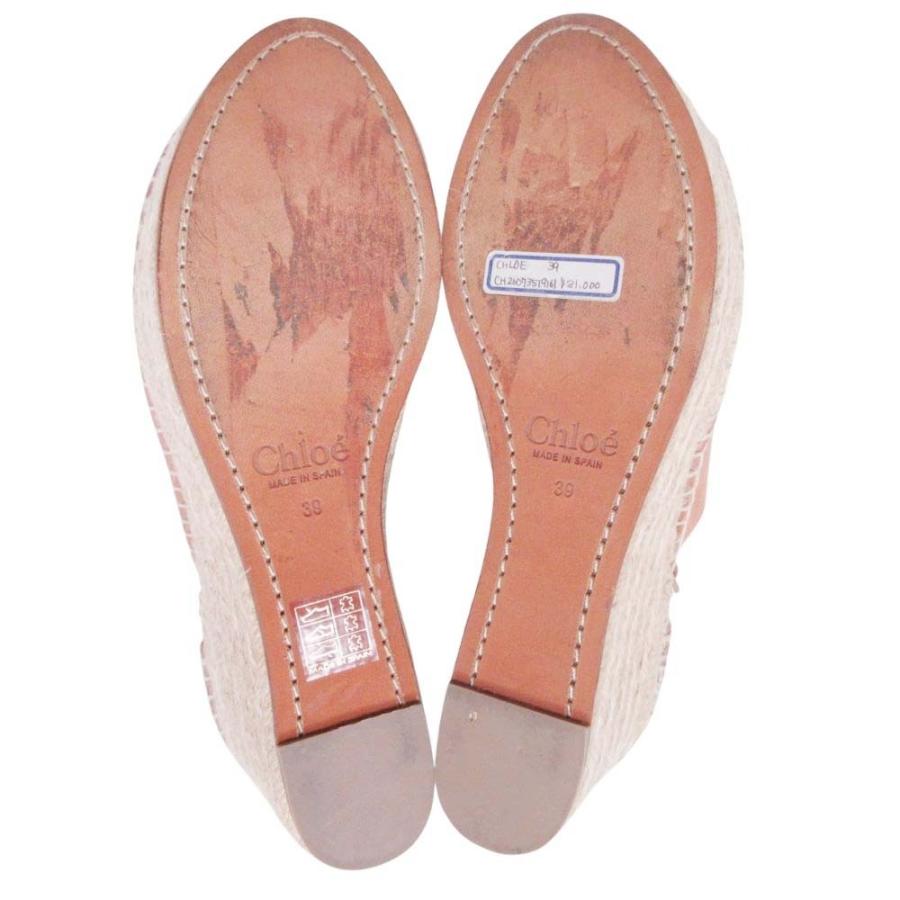 Chloe（クロエ） 新品同様 ウェッジソール サンダル シューズ