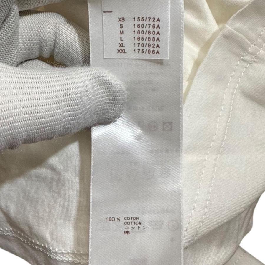 美品 LOUIS VUITTON ルイヴィトン モノグラムチャーム付き 半袖 Tシャツ カットソー サイズXS ホワイト レディース 古着 中古 USED LOUIS VUITTON - 美品 LOUIS VUITTON ルイヴィトン モノグラムチャーム