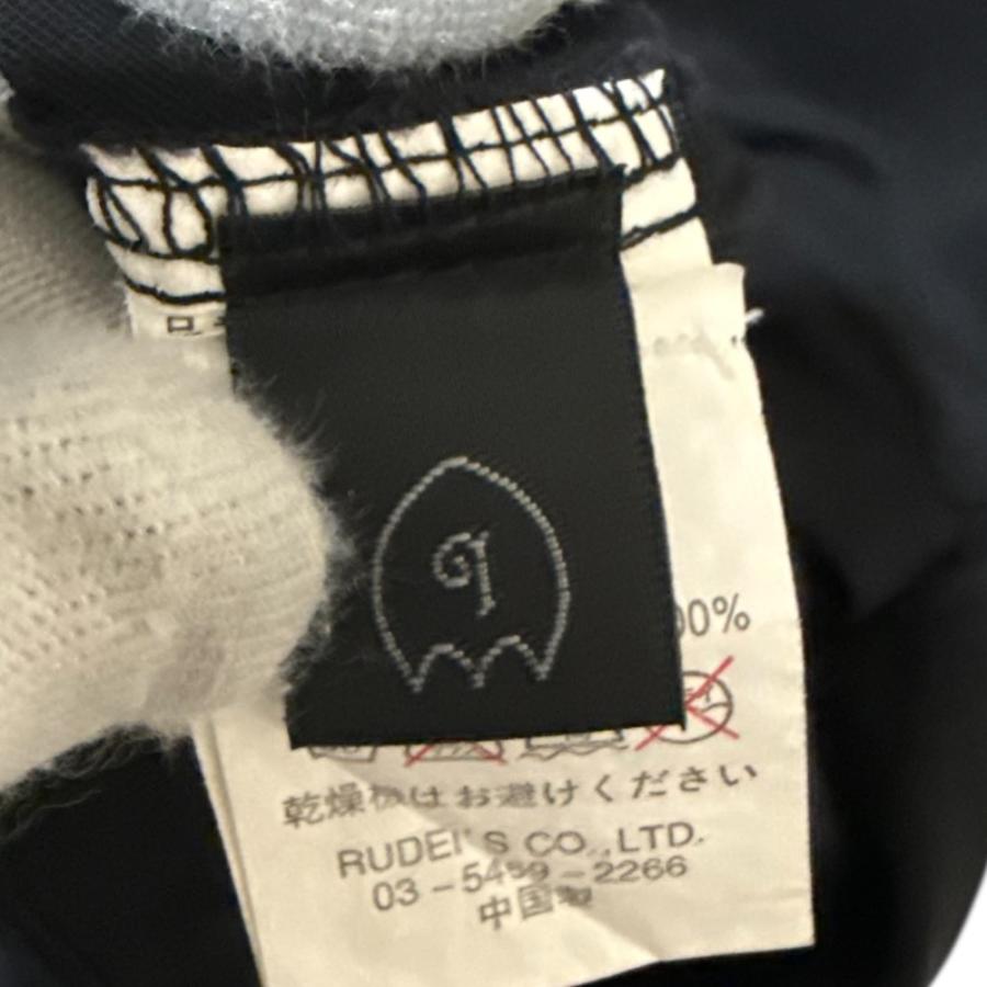 RUDE GALLERY（ルードギャラリー） 良品 半袖 ロゴ刺繍 オープンカラー