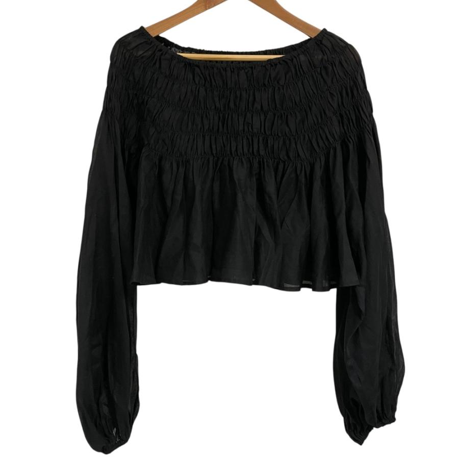 CADUNE 美品 25SS CADUNE カデュネ リネンブレンド ショート丈