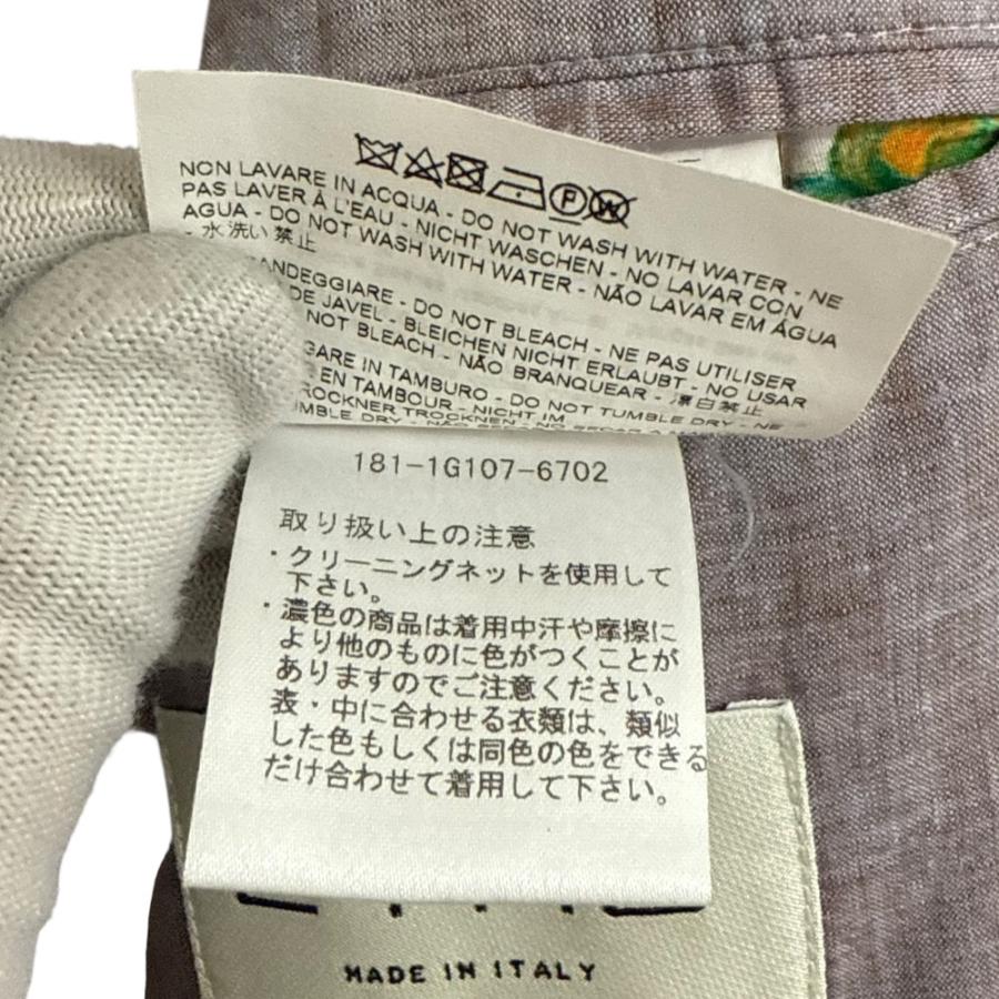 ETRO（エトロ） 美品 リネン100％ シングル 2B テーラードジャケット