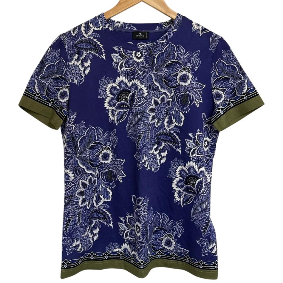 ETRO（エトロ） 美品 24SS ETRO フラワープリント 半袖 クルー