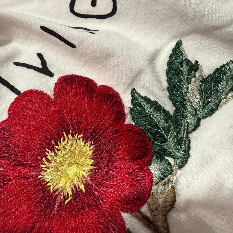 GUCCI（グッチ） 美品 ミケーレ期 半袖 フラワーエンブロイダリー T