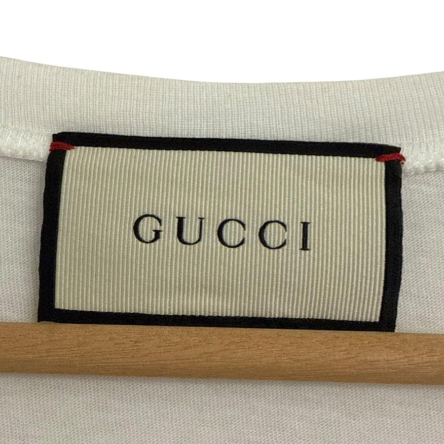 GUCCI（グッチ） 美品 ミケーレ期 半袖 フラワーエンブロイダリー T