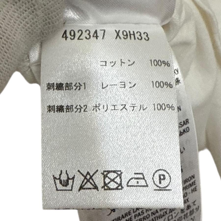 GUCCI（グッチ） 美品 ミケーレ期 半袖 フラワーエンブロイダリー T