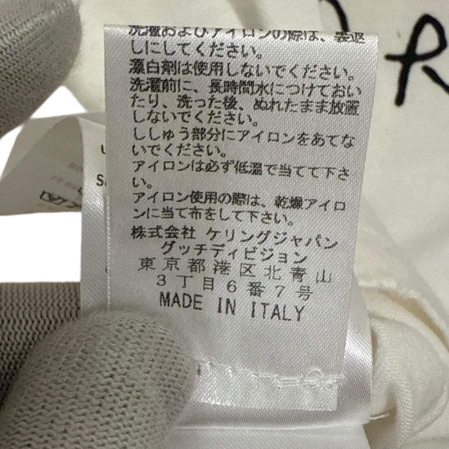 GUCCI（グッチ） 美品 ミケーレ期 半袖 フラワーエンブロイダリー T