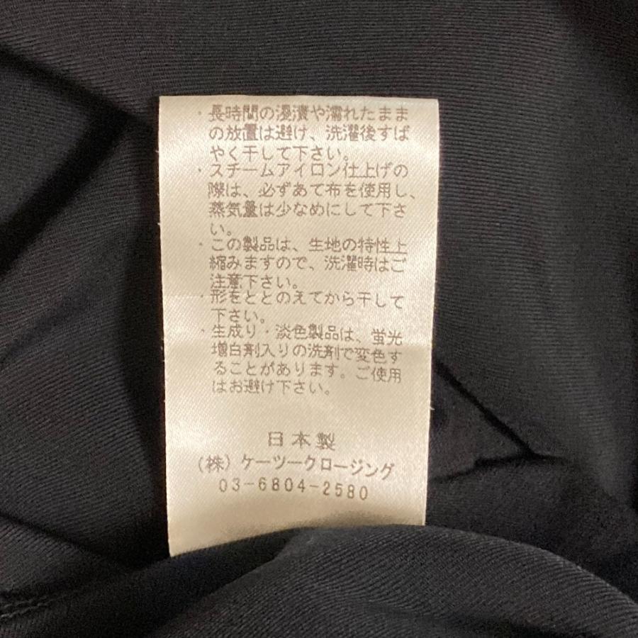 美品 yori ヨリ ヘムフリル ワイドTシャツ サイズF ブラック レディース 古着 中古 USED Yori 美品 ヨリ ヘムフリル ワイドTシャツ サイズF ブラック