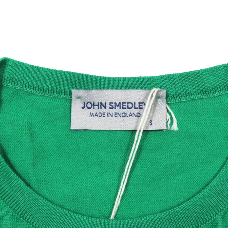 未使用 JOHN SMEDLEY ジョンスメドレー SWEATER CN NS ノースリーブ ニット ベスト セーター クルーネック トップス グリーン S レディース 古着 中古 USED JOHN SMEDLEY（ジョンスメドレー） 未使用 SWEATER CN NS ノースリーブ