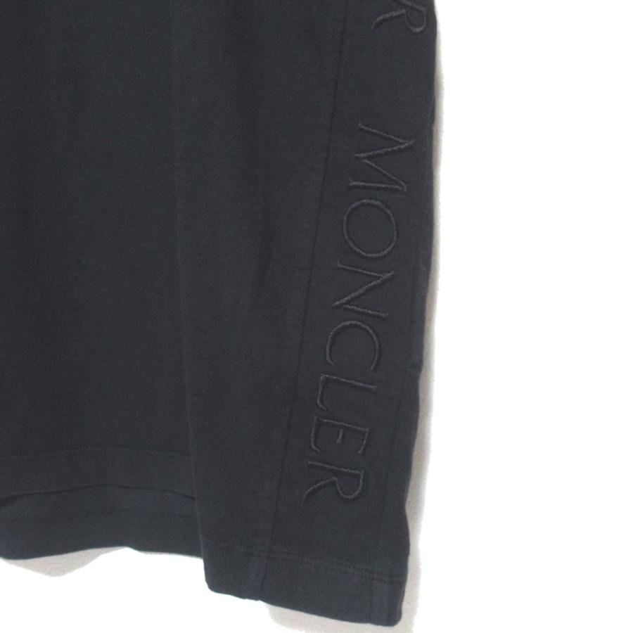 MONCLER（モンクレール） 美品 ロゴ刺繍 半袖 Tシャツ Lサイズ