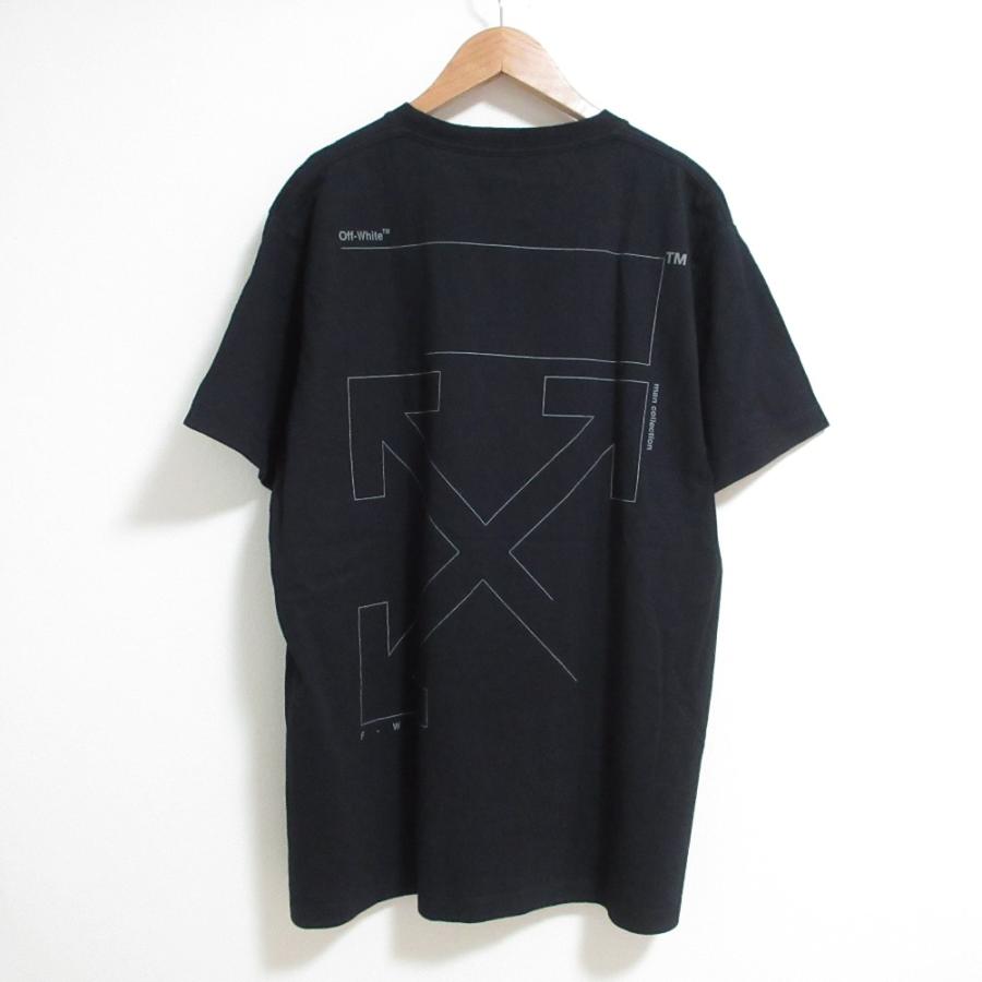 良品 OFF-WHITE オフホワイト バックアローロゴ Tシャツ XSサイズ