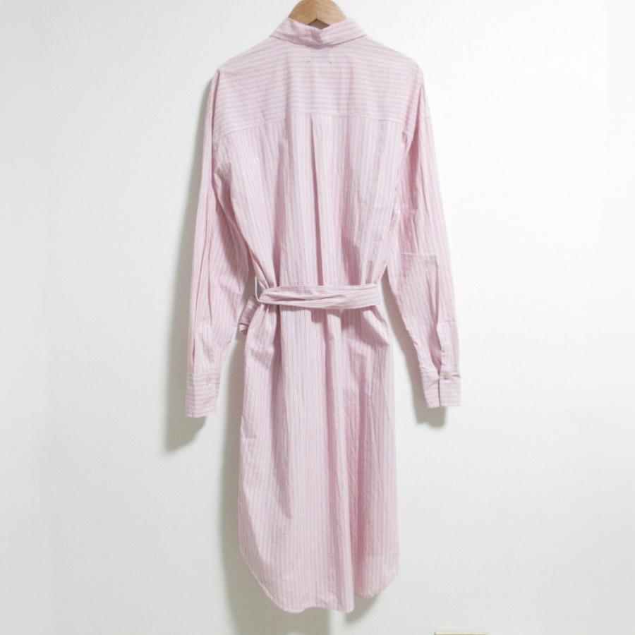 美品 forte_forte フォルテフォルテ ストライプ柄 シャツワンピース 1