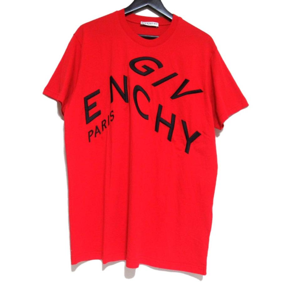 GIVENCHY（ジバンシィ） 美品 ジバンシー ロゴ刺繍 オーバーサイズ 