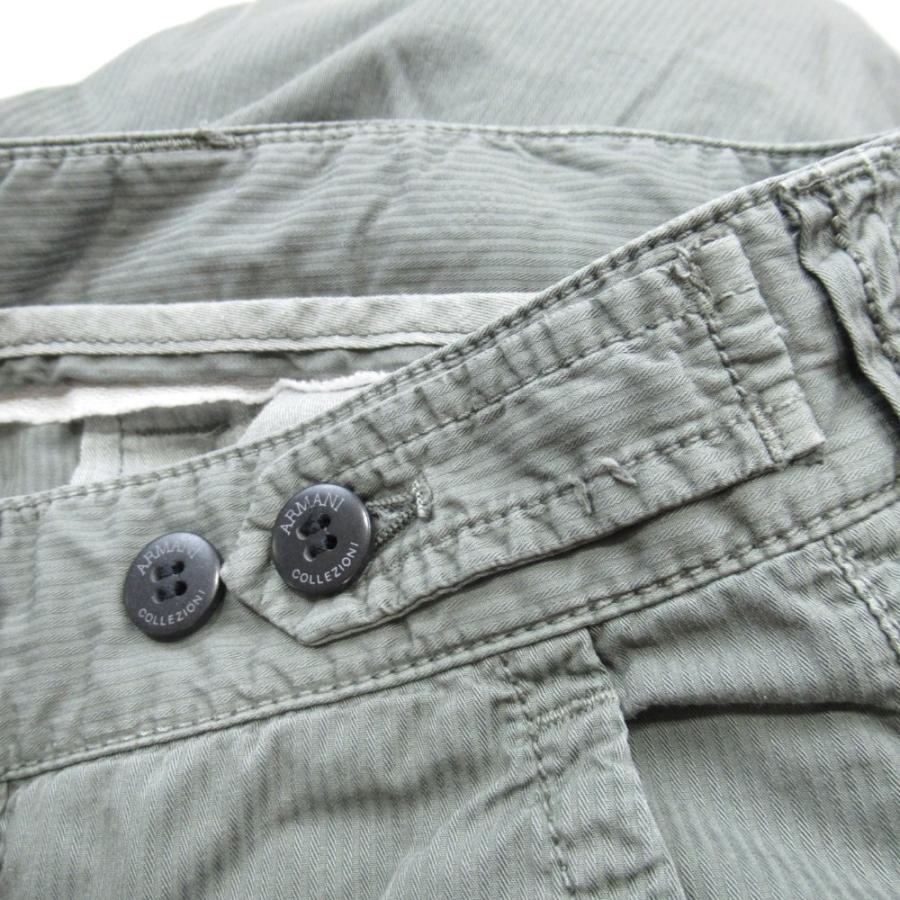ARMANI COLLEZIONI 美品 アルマーニコレッツォーニ ストライプ カーゴ 