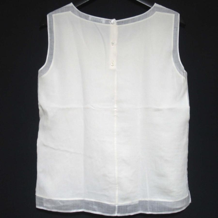 Loro Piana - 美品 Loro Piana ロロピアーナ ノースリーブ シルクブラウス サイズ38 イエロー レディース 古着 中古 USED Loro Piana - 美品 Loro Piana ロロピアーナ ノースリーブ シルク