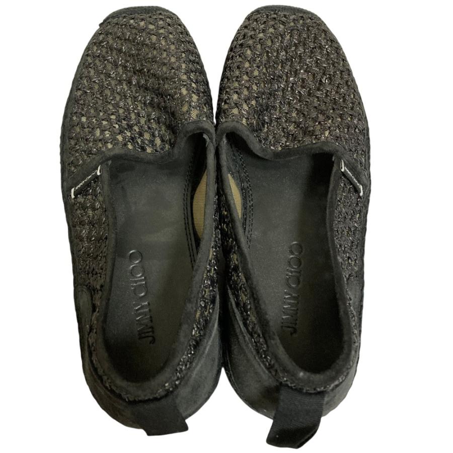 JIMMY CHOO（ジミーチュウ） 新品同様 メッシュ エスパドリーユ