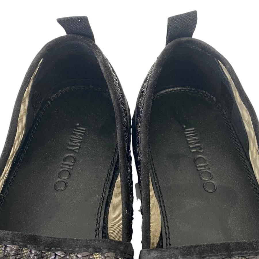 JIMMY CHOO（ジミーチュウ） 新品同様 メッシュ エスパドリーユ